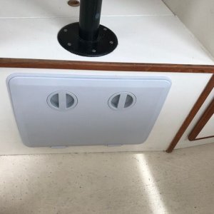Media 'Access hatch.' in album 'Access hatch under dinette.'