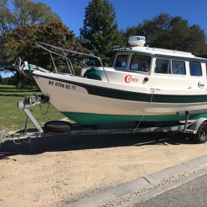 Picking her up from NC