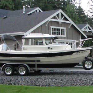 Custom Pacific Trailer - Lowrider
7' 10"  overall height/ 8' garage