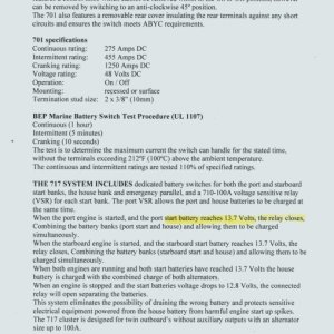 Media '717 Batt Dist Cluster Info' in album 'Sea Angel's BEP 717A-100A Intro'