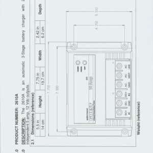 Media 'Sea Angel's battery charger - GUEST
Model 2610A Drawing' in album 'Sea Angel's BEP 717A-100A Intro'