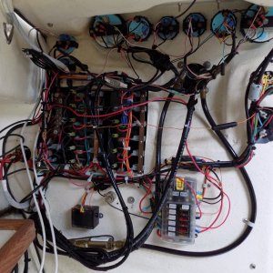 Electrical - fuse and back panel