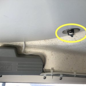 Media 'Water leak around roof rack bolt' in album 'Roof rack leak point - from roof'