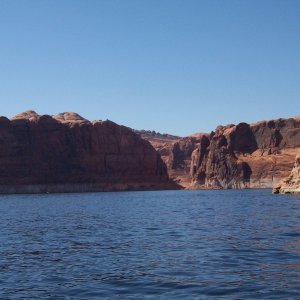 Main channel between Slick Rock Canyon and Iceberg Canyon 9-23