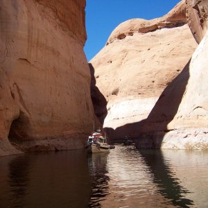 I think that's C-Cakes and Bosa Nova following us into Secret Canyon 9-26