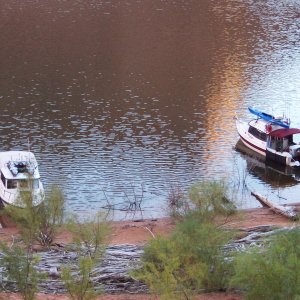 More photos of boats on the beach at Explorer Canyon 9-26