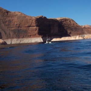 Constant Craving heading into Fifty Mile Canyon on the Escalante River Arm 9-27
