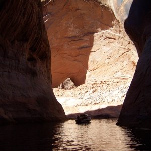 Davis Canyon on the Escalante River Arm 9-27