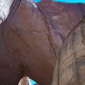 La Gorce Arch in Davis Canyon on the Escalante River Arm 9-27