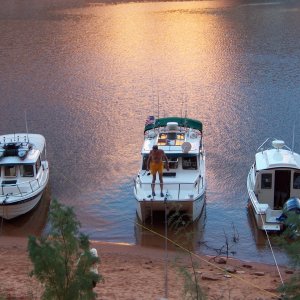 From the left in Forgotten Canyon Katmai, Discovery and Rana Verde 9-27