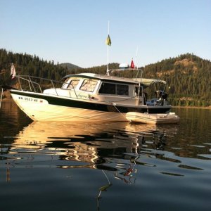 Laurna Jo on Rimrock Lake 9-9-11