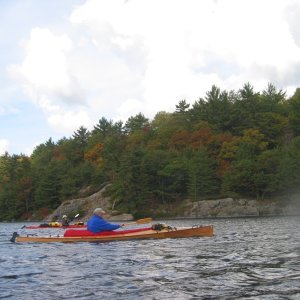 Kayaking Massasauga Provincial Park, Ontario Canada