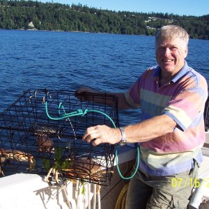 Media 'Crabbing in the San Juans' in album 'Dock on Burrows Bay, Anacortes, WA'