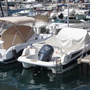 Media 'Full Swim platform with Outboard Motor - good concept and well designed' in album 'IMG 2275'