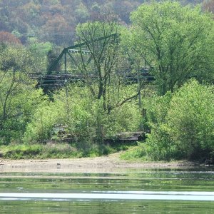 \"Yesteryears\" Cumberland River Ferry..in the weeds...Sad