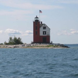 Round Island Light, Straits of Mackinac, MI