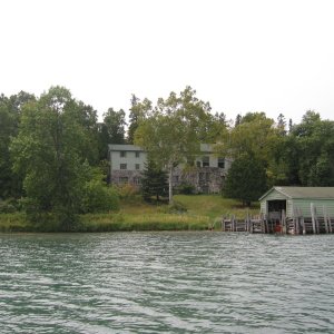 Summer cottage, Les Cheneaux Islands, North shore of Lake Huron