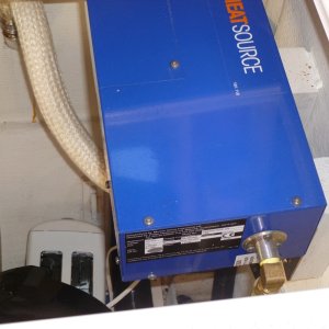 the furnace housing barely gets warm