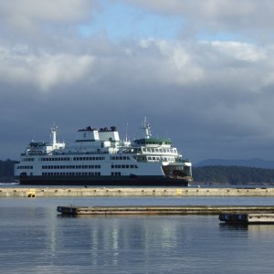 Ferry arriving Sunday morning
