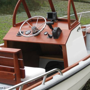 1993 C-Dory center console (console, etc. added recently)