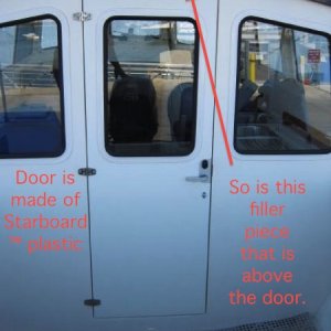 Door filler piece