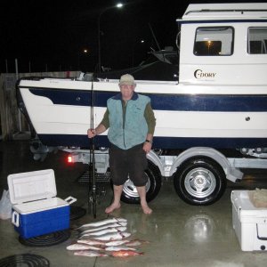 me with the afternoon\'s catch