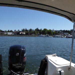 Departing Poulsbo mid-day on Sunday, July 22