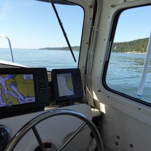 Passing Cama Beach on Camano island