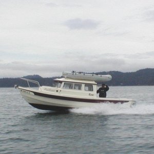 Media 'Daydream Heading for Lopez Island, 4-13-03' in album 'First Time Wet, Mercer Island Boat Launch, Lake Washington, 2-15-03'