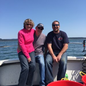 Dad, Donna, and my friend Chad from Iowa