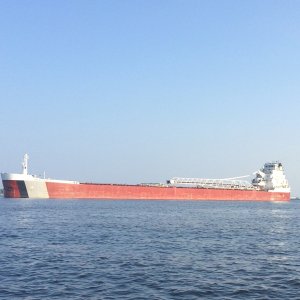 August 2018 a lot of these to avoid in busy Duluth Harbor