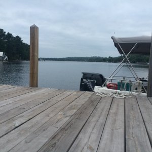 Aug 2018 Lac La Belle public dock