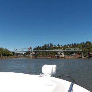 The Simpson Avenue bridge.  I walked over this to go to school.