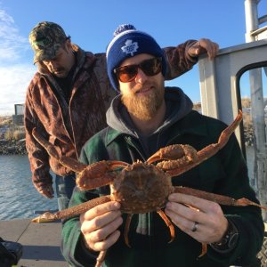 Dr. Mike Sturm W/ K-Bay Tanner Crab
02-18