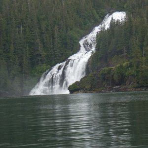 Falls at Cascade bay, P.W.S.