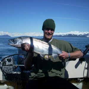 Chrome dog (Chum) PWS 
N. side of Ester Island.