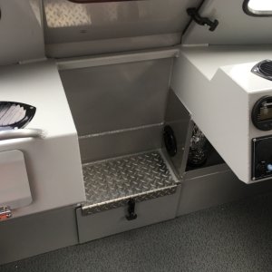 This is a Planar 44-D 12 I Installed in a friends 2016 22\'Hewes Ocean Pro