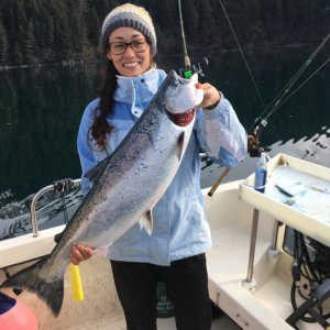 Dr. Kay Sturm & Her first king of the year 2019 (15#)