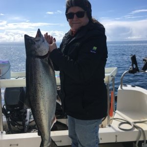 Theresa & the biggest king so far this season 24# 3/30/19