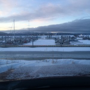 Homer , Ak. 01-21-2020 Water a little hard yet.