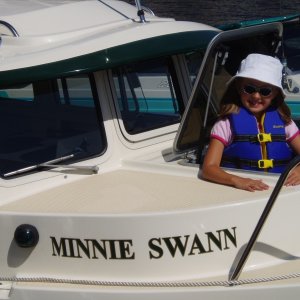 Grandaughter onboard