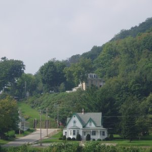 Mississippi River home in Lansing,IA