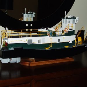 Media 'This is a scratch built model of a river tow boat I built as a gift to the previous owners family' in album 'BOAT PARADE July 4,2003'