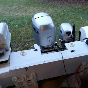 Plywood transom addition (removed)