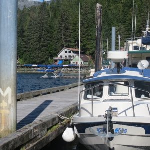 Warm Springs Bay boat & plane dock