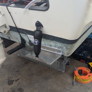 Bennett Bolt 12x9 Electric Trim Tabs and Transducer