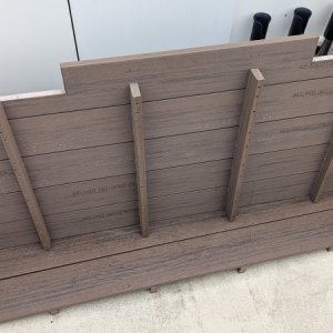 Media 'Cockpit deck floor - underside of removable section' in album 'Boat Name Decal'