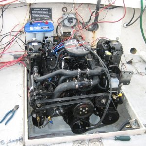 I always knew I'd have to repower some day, but I naively hoped it would be at a time and place of my own choosing.  Given the luxury of a choice, I probably would have repowered with twin outboards on a bracket.  Maybe I will someday, but hopefully not for another 20 years.