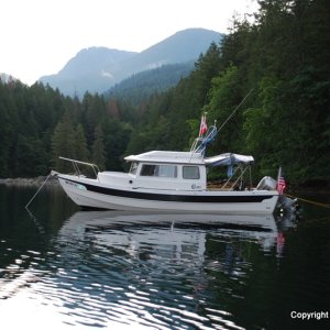 Melanie Cove, Prideaux Haven, Desolation Sound, B.C
July 2010