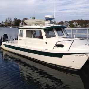 Stb side picture from Eel Pond in Wood's Hole Oct 2013.  Beautiful last cruise!